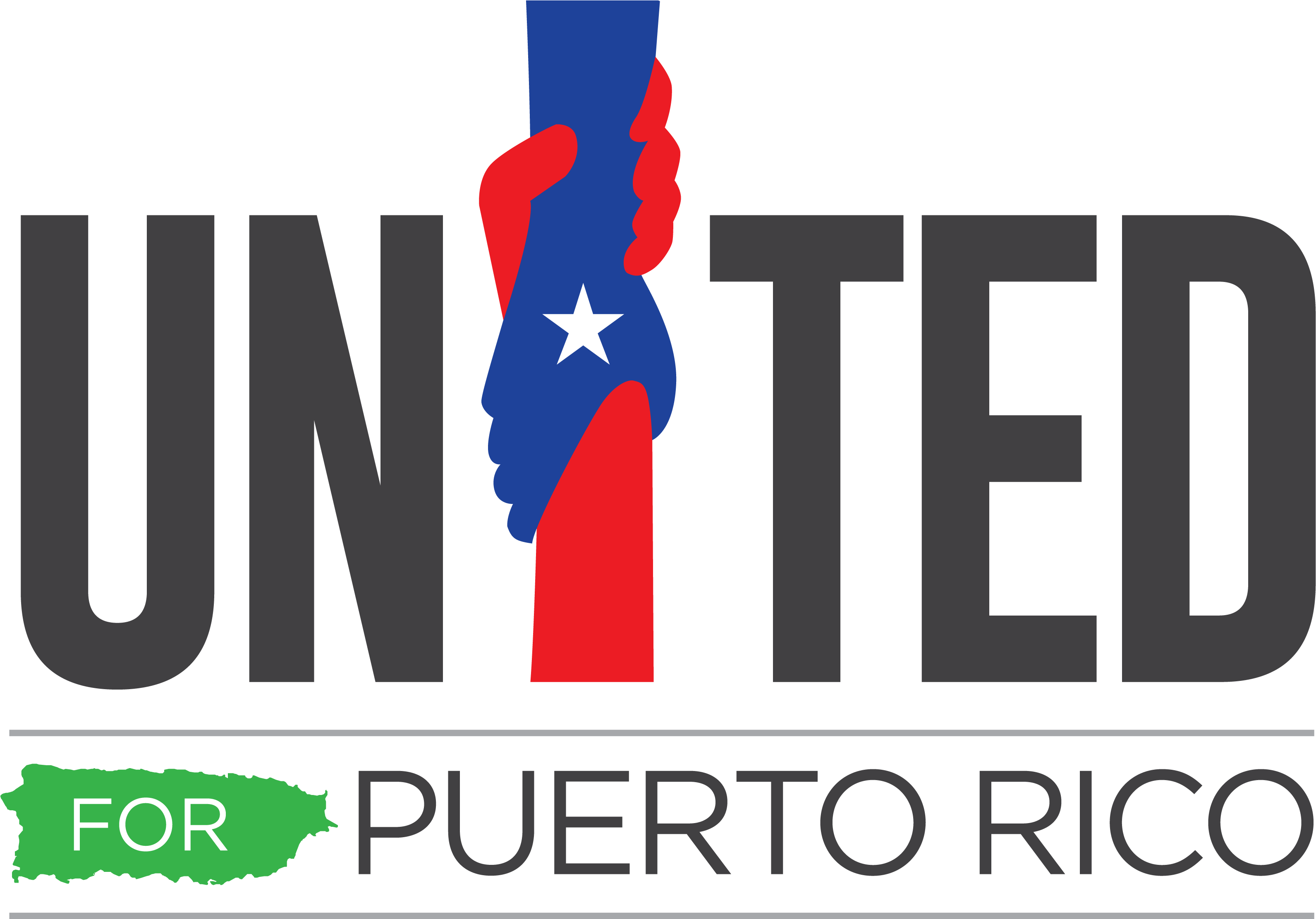 United For Puerto Rico Logo Png (3275x2430), Png Download