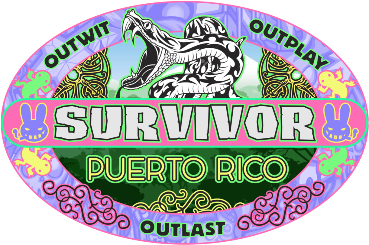 Puerto Rico - Tribal Snake Square Sticker 3" X 3" (1244x825), Png Download