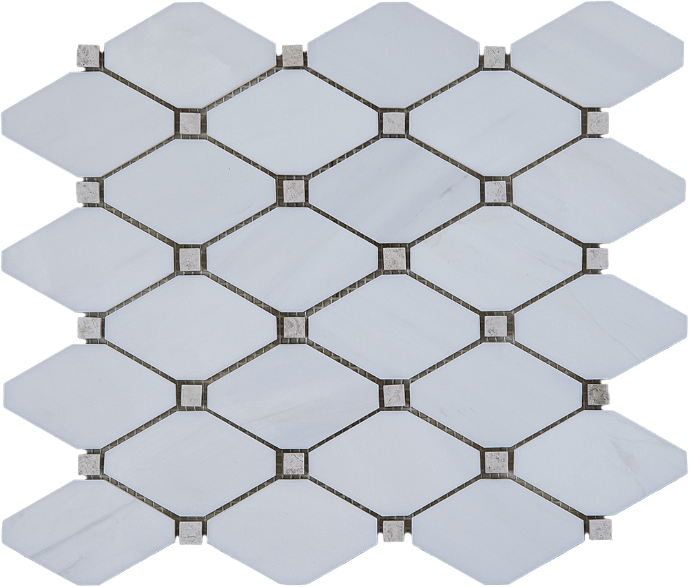 Dolomite Rhomboid With Gray Dot Ksd-4 - Carrara (1000x852), Png Download