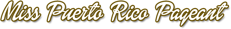 Eventsmiss Puerto Rico Pageant - Calligraphy (864x216), Png Download