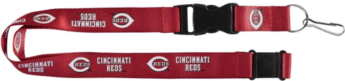 Mlb Cincinnati Reds Team Aminco Lanyard - Detroit Red Wings Lanyard - Color Red (500x500), Png Download