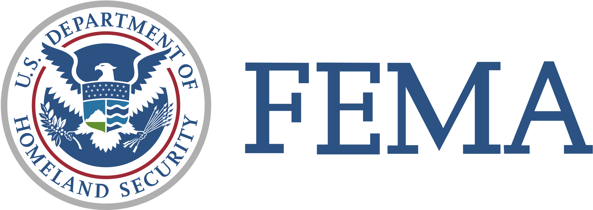 Although Many Americans Are Working Hard To Help Their - Fema Logo Png (2000x709), Png Download
