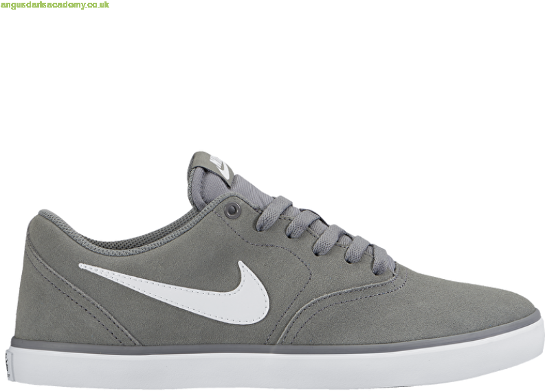 Mens Shoes 2016 Nike Sb Check Solar Shoes Cool Grey - Nike Sb Check Solar Men Grau 10.5 Us (800x785), Png Download