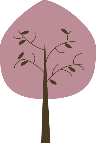 Pretty Tree - Tree Clipart Pretty (335x501), Png Download
