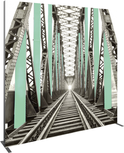 Vector Frame Light Box Square 04 Fabric Banner Display - Vector Frame Banner Display (500x500), Png Download