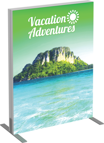 Rectangle Vector Frame Lightbox Display - 3'w X 4'h Vector Frame Light Box Rectangle 01 With (345x472), Png Download