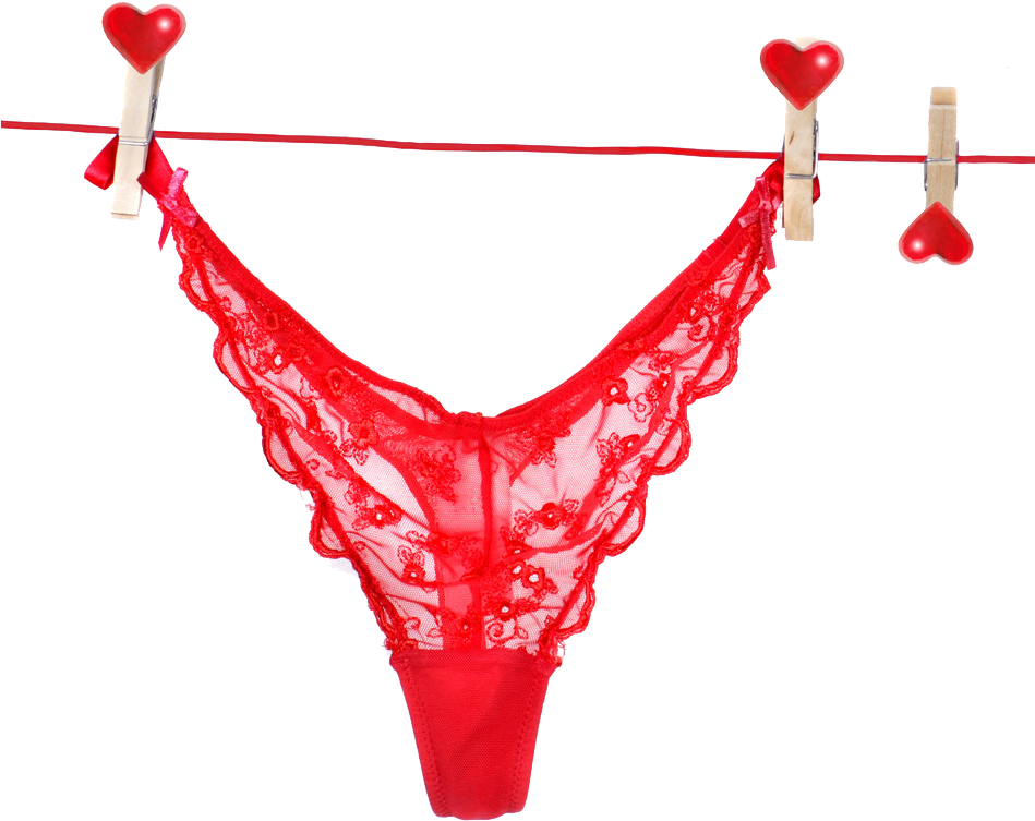 Clothesline - Valentine's Day (948x846), Png Download