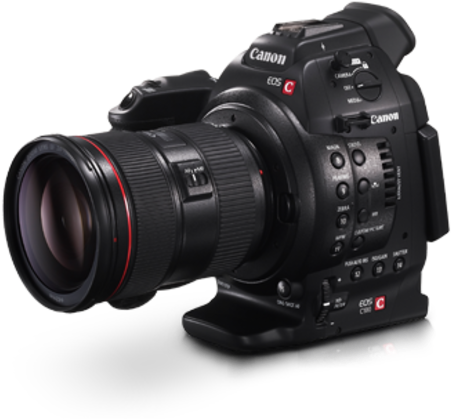 Eos C100 Canon Camera - Canon Eos C100 Digital Cinema Camera With Daf (500x442), Png Download