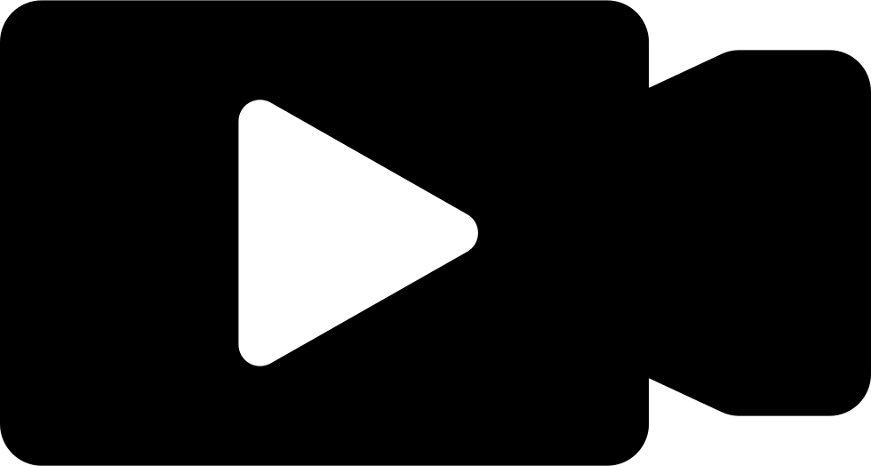 Movie Camera - - Portable Network Graphics (980x524), Png Download