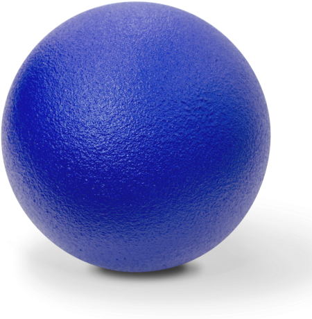 Clipart Freeuse Blue Cm Schelde Sports With Skin - Foam Ball Transparent (500x500), Png Download