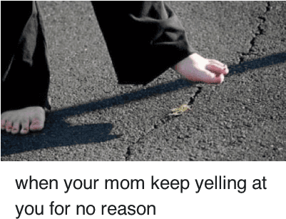 Children, Moms, And Reason - Your Mom Starts Yelling At You (400x322), Png Download