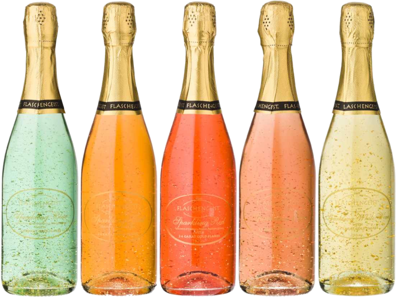 Share This Image - Champagne Bottles Psd (801x600), Png Download