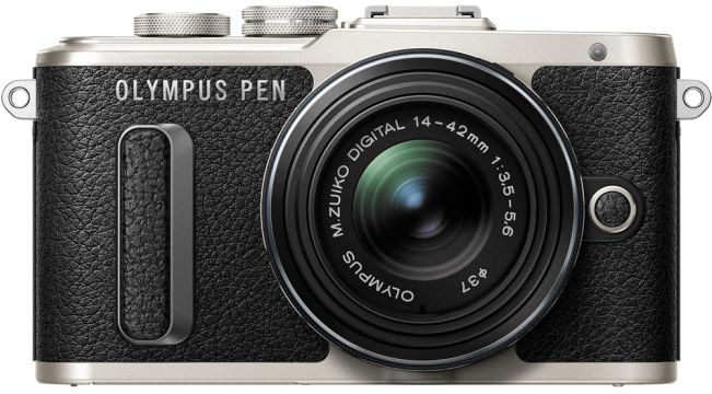 Pen E Pl8 Black Body With 14 42mm Iir Black Lens - Olympus Pen E Pl8 Body (650x650), Png Download