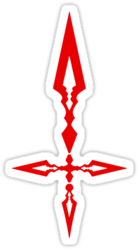 Rin's Tattoo - Fate Stay Night Command (375x360), Png Download