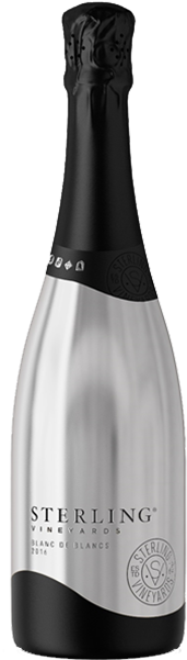 Sterling Vineyards Blanc De Blancs, Sterling Silver - Sterling Vineyards Blanc De Blancs (600x600), Png Download