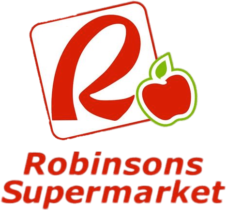 Robinsons Supermarket Logo - Robinsons Supermarket Logo Png (562x480), Png Download