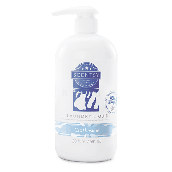Clothesline Laundry Liquid - Layers By Scentsy Dryer Disks (scentsy Clean) (600x600), Png Download