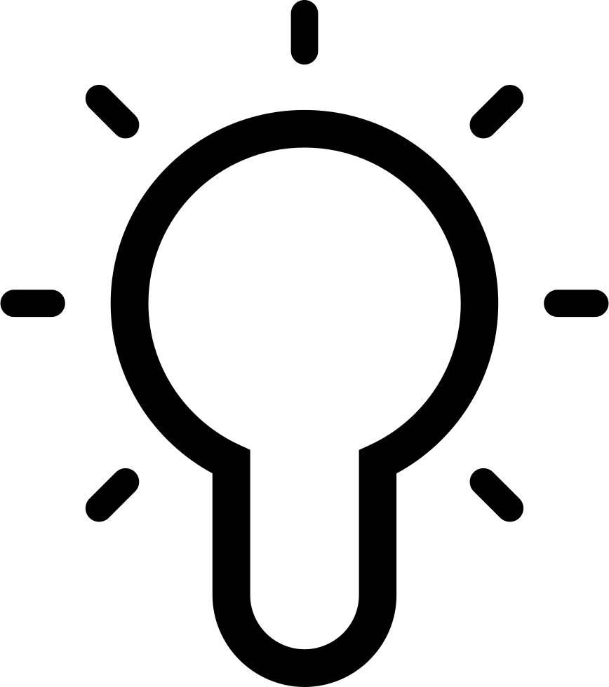 Inspiration Comments - Inspiration Icon Png (868x980), Png Download