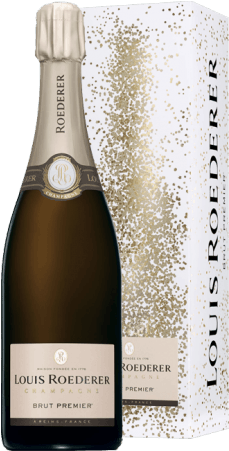Champagne Louis Roederer Brut Premier In Gift Pack (450x450), Png Download