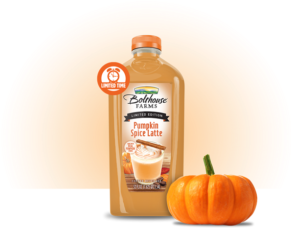 Pumpkin Spice Latte - Bolthouse Farms (602x556), Png Download