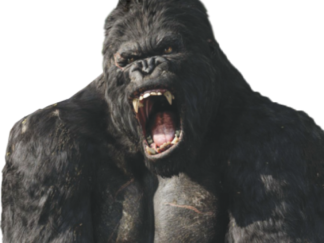 Hong Kong Clipart Gorilla Head - King Kong No Background (640x480), Png Download