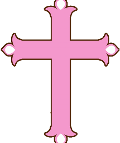 Cross Clipart First Communion - Cross Sign For Christening (640x480), Png Download