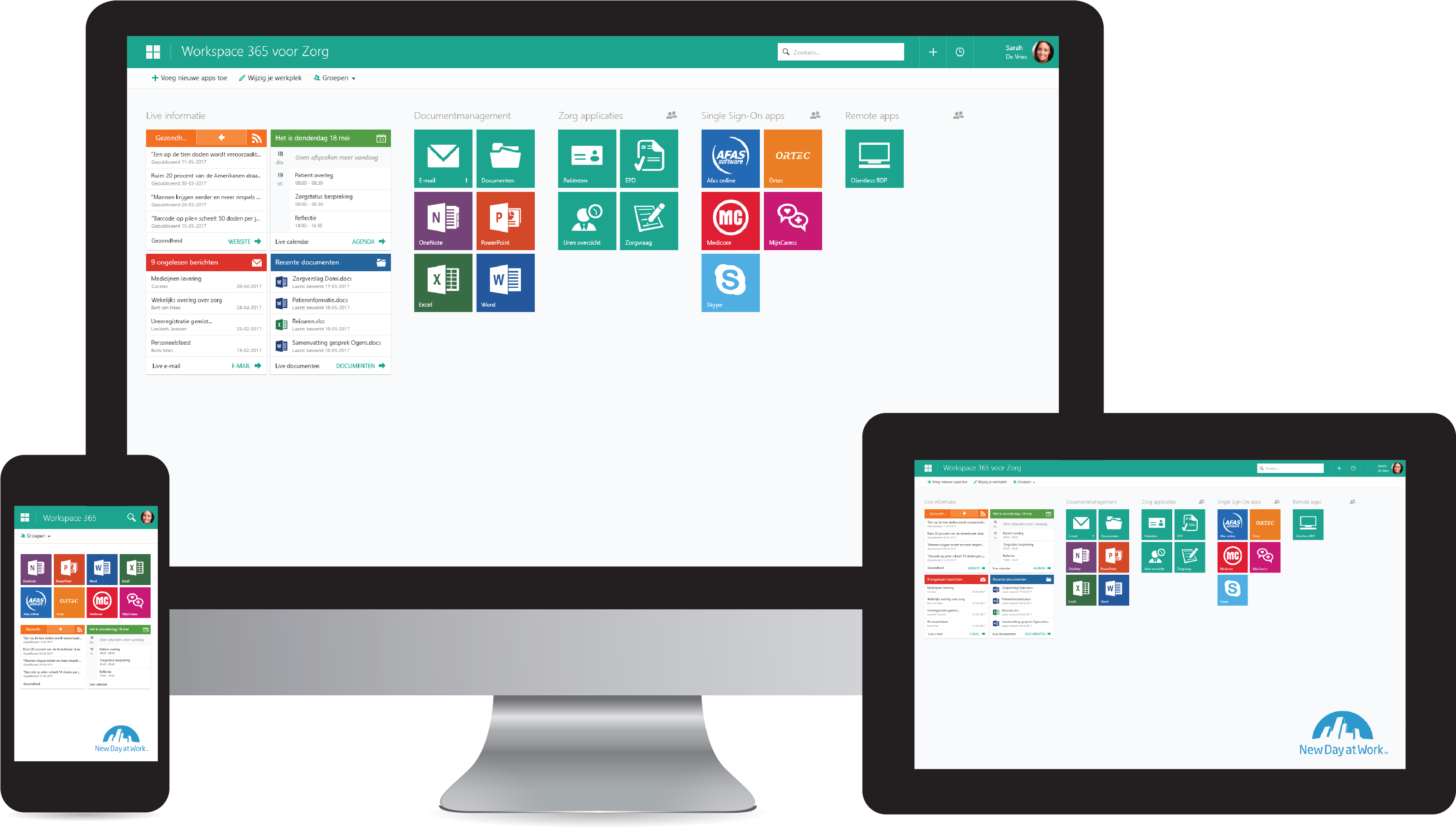 Workspace 365 Is A Complete And Simple Digital Workspace - Workspace 365 (3328x1863), Png Download