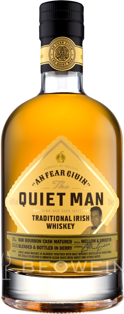 Quiet Man Traditional Irish Whiskey (1080x1080), Png Download