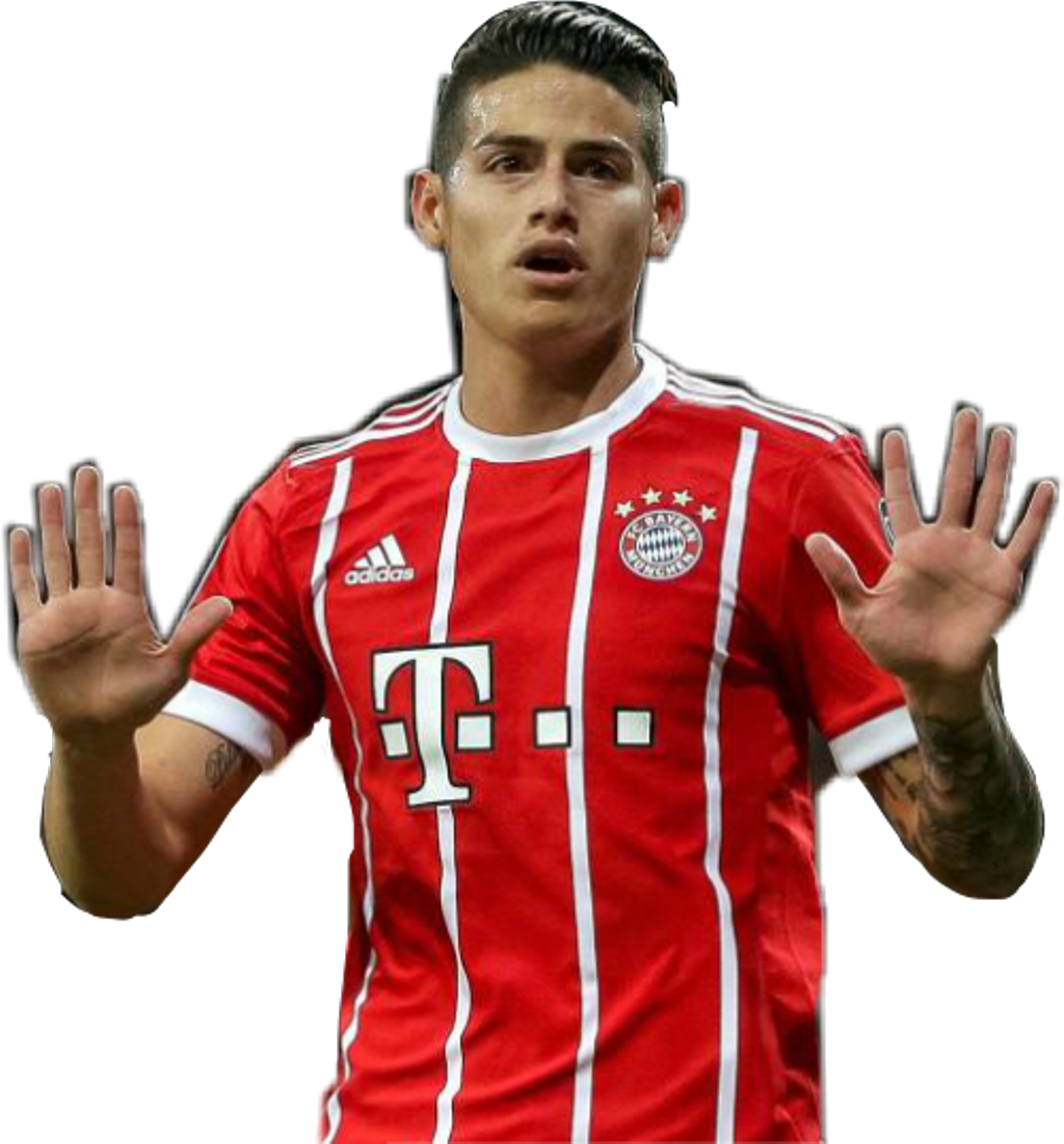 Jamesrodriguez Sticker - Best Long Sleeve Jerseys Soccer (1024x1102), Png Download