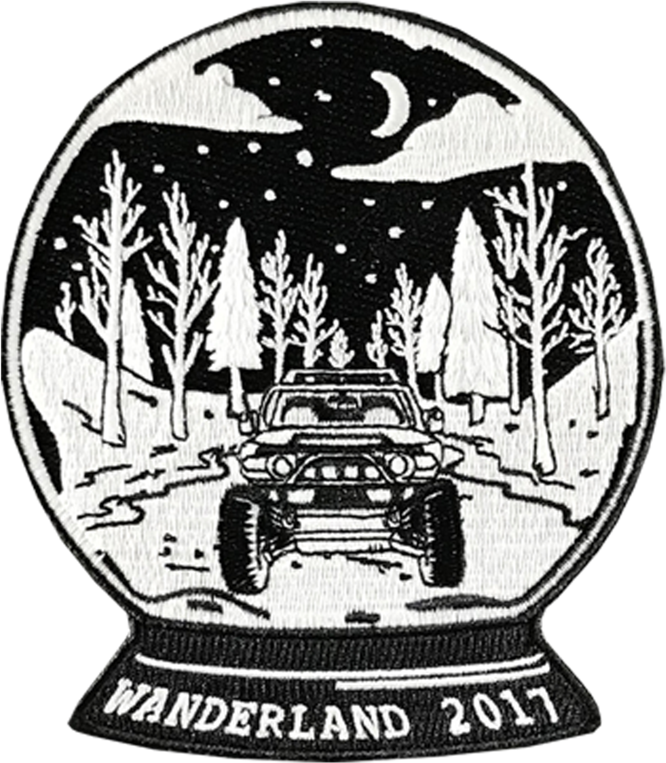 Wonderland Snow Globe Fj Cruiser - Illustration (1600x1600), Png Download