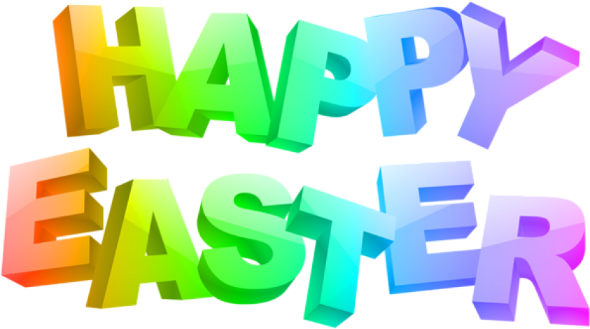 Free Png Download Happy Easter Text Transparent Png - Graphic Design (850x471), Png Download