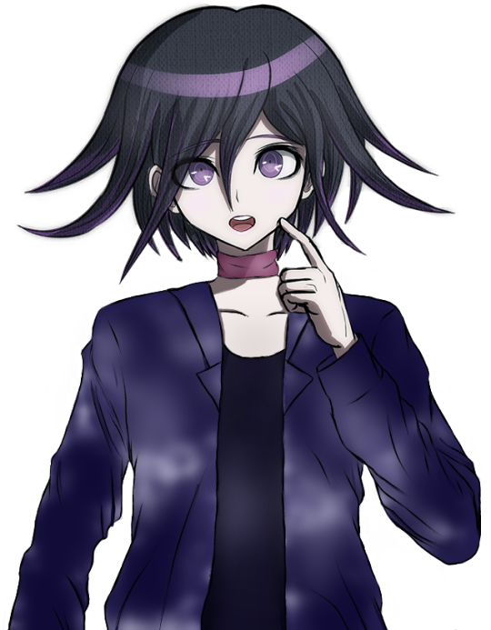 Kokichi In Jimin's Blood Sweat And Tears Outfit - Kokichi Ouma Sprite Edit (540x693), Png Download