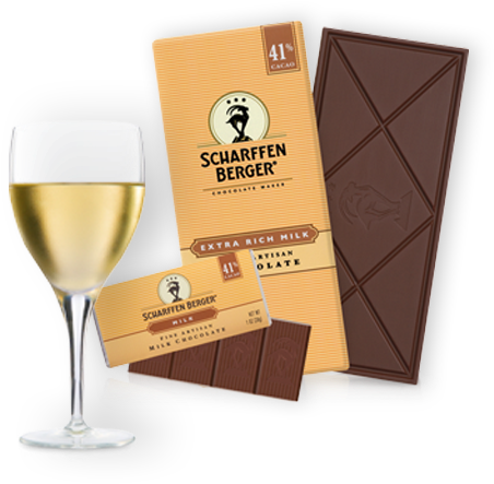 Scharffen Berger 41% Milk Chocolate Bar (570x570), Png Download