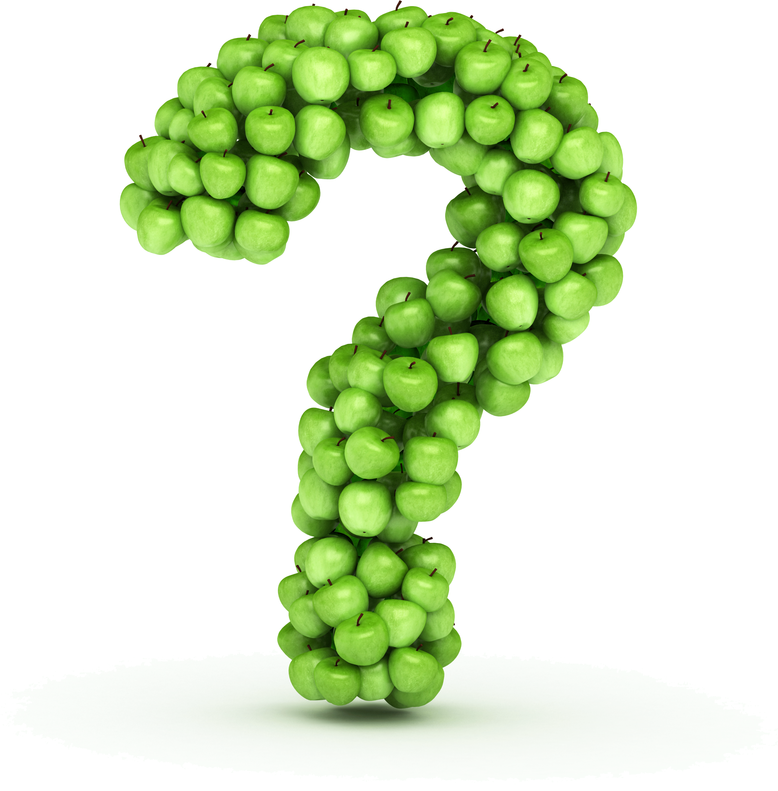 Source - Artyourlife - Com - Au - Report - Green Question - Number (2684x2751), Png Download