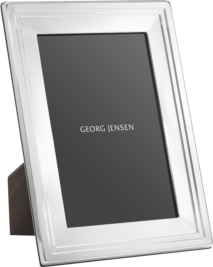 Art Deco Silver Frame - Picture Frame (1200x1200), Png Download