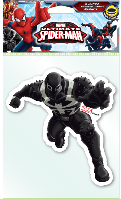 Marvel Spider Man Smickers Jumbo Smicker Set - Venom Versiones (757x757), Png Download