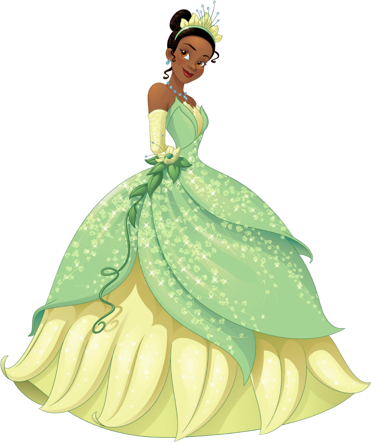 Artwork/png En Hd De Tiana - Princess Tiana (1280x1518), Png Download