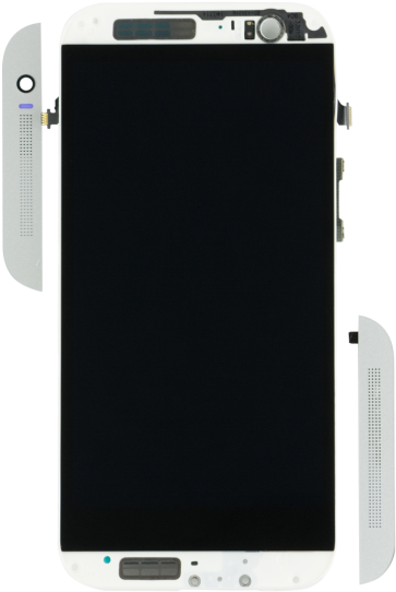 Htc One Screen Assembly With Frame - Smartphone (650x650), Png Download