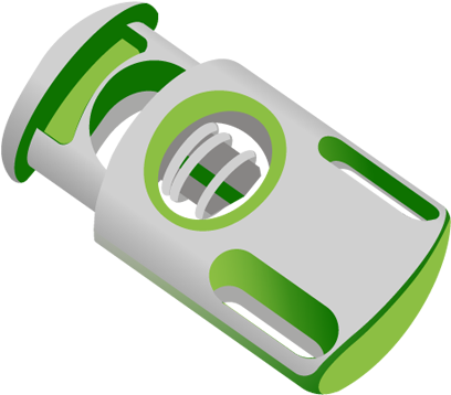 Cord Locks, For 2-3mm Cord - Mobile Phone (640x640), Png Download