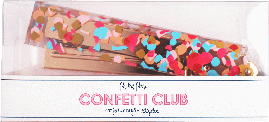 Confetti Stapler Packaging - Lip Gloss (1200x1200), Png Download