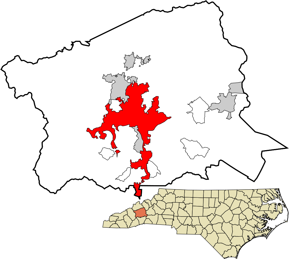 North Carolina Elevation Map (1024x909), Png Download
