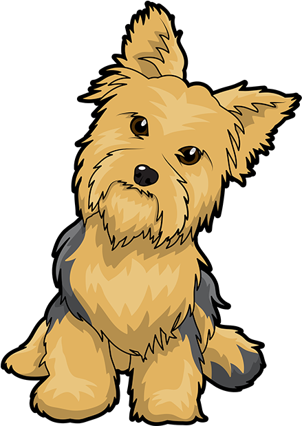 Yorkie Emoji & Stickers Messages Sticker-5 - Yorkie Emoji (618x618), Png Download