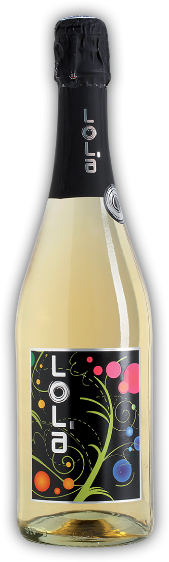 Lol'a - Wine Bottle (350x1177), Png Download