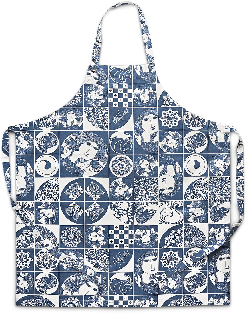Wiinblad Apron Blue One Size Bjørn Wiinblad - Apron (1200x1200), Png Download