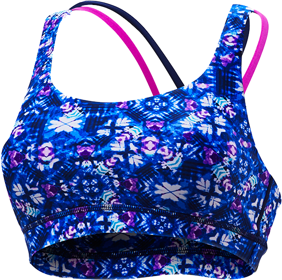 Tyr Women's Santa Cruz Medium Support Polyester Bikini - Brassiere (600x600), Png Download