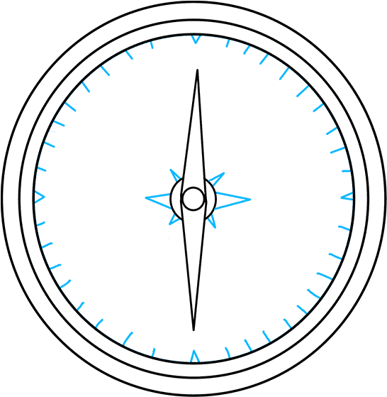 How To Draw Compass - Fc Chernomorets Novorossiysk (680x678), Png Download