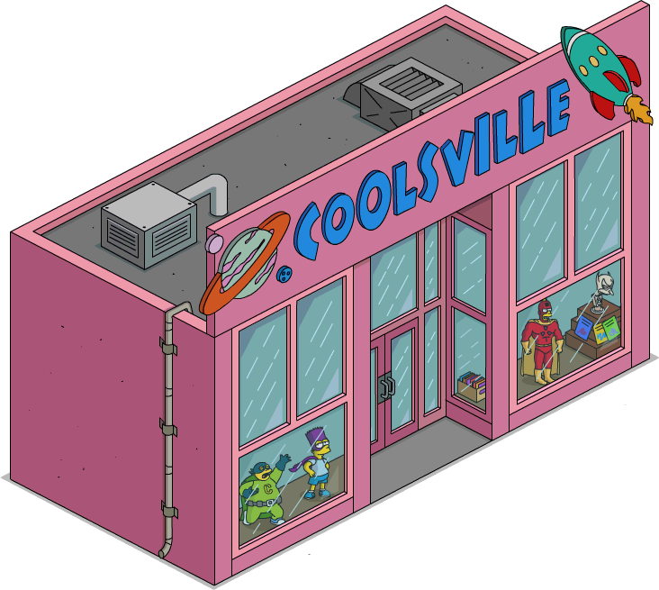Tsto Coolsville - Simpsons Tapped Out Coolsville (732x655), Png Download