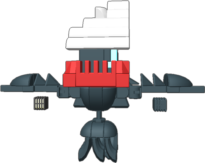 Darkrai Perfected - Cartoon (768x768), Png Download
