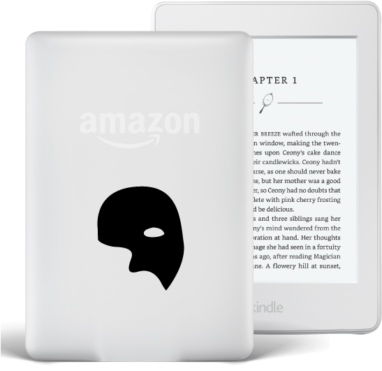 Phantom Of The Opera Kindle Vinyl Decal Sticker - Gadget (660x660), Png Download