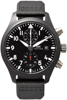 Iwc Iw389001 Pilot's Chronograph Top Gun - Iwc Iw389001 (600x600), Png Download